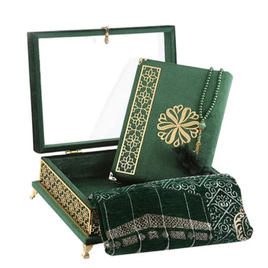 Premium Asel Collection Quran set - Green