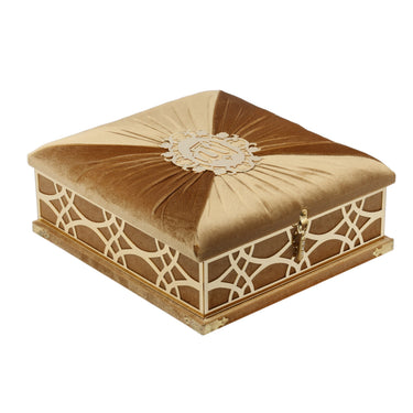 Bayezid Collection Quran Box  - Gold