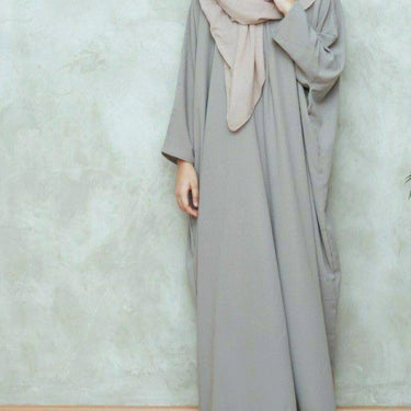 Light Grey - Basic Nida Abaya