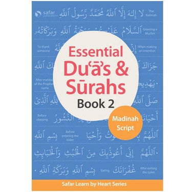 Essential Duas & Surahs Madinah Script Book 2