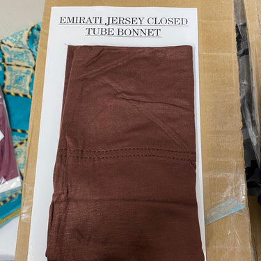Emirati Jersey Closed Tube - Brown