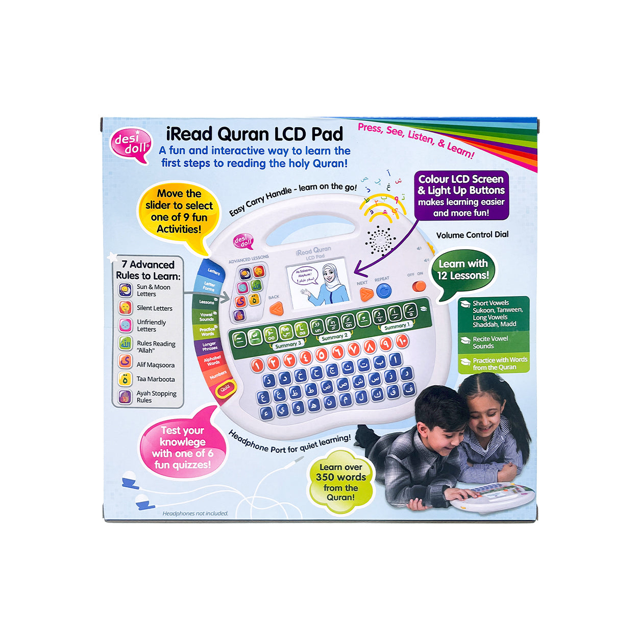 I Raed iRead Quran LCD Pad online in USA