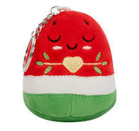 Watermelon Keyring - 8cm Soft Adorable Fruit Plush