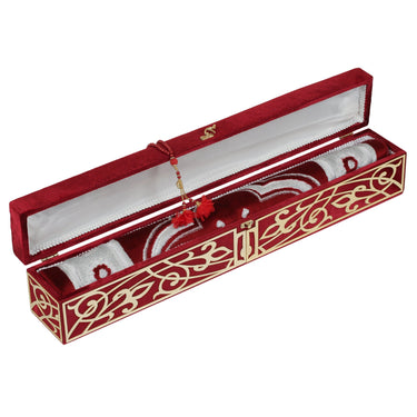Velvet Plexi Gift Box - Red