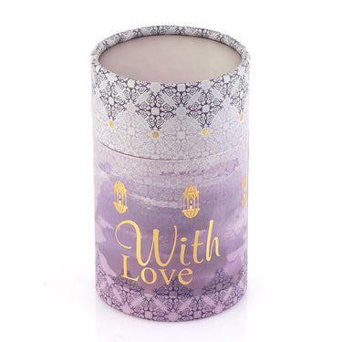 Istanbul Prayer Mat & Tasbih Gift Box - Lilac