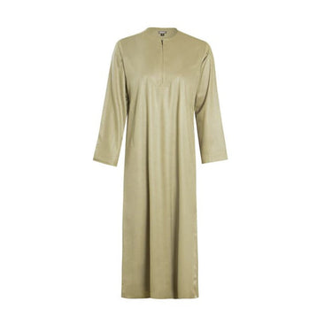 Light Khaki Boys Alif Satin Touch