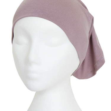 Light Mauve Tube Bonnet
