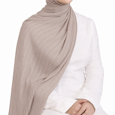 Light Mocha AirLite Stitch Hijab