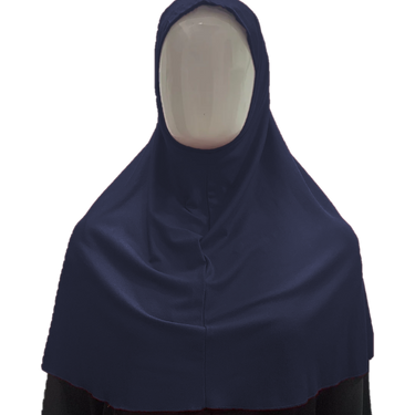 Midnight Navy XLarge Hijab T06