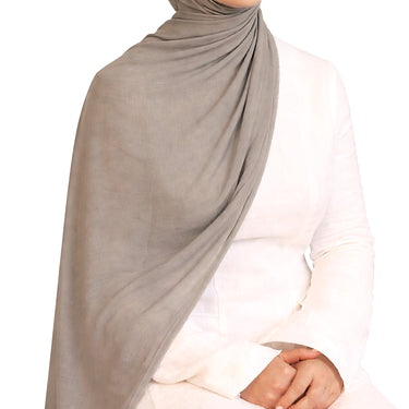 Mink Double Stitched Modal Hijab