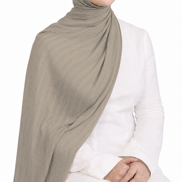 Mink AirLite Stitch Hijab