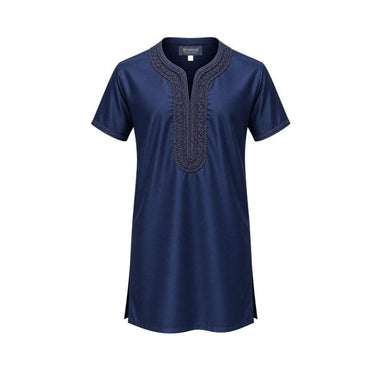 Navy Boys Moroccan Thobe