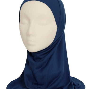 Navy Blue Small Hijab