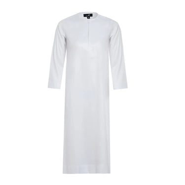 Boys Alif Satin Touch - White