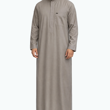 Pebble Signature Placket Detail Thobe