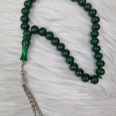 33 Beads Mono Tasbih - Green