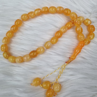 33 Beads Mono Tasbih - Yellow Mix
