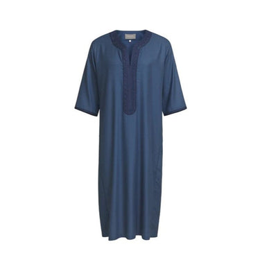 Royal Blue Boys Moroccan Thobe