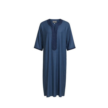Royal Blue Boys Moroccan Thobe