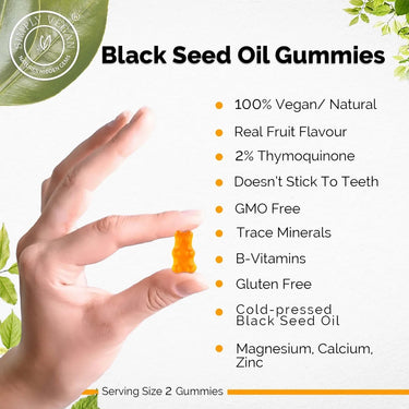 Black Seed Oil Gummies Vegan