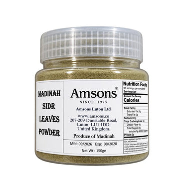 Amsons Madinah Sidr Leaves Powder 150g