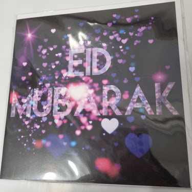 Eid Mubarak - Neon Hearts