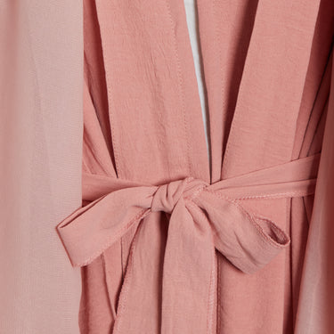 Three piece Abaya set - Pink