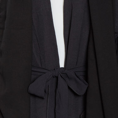 Three piece Abaya set - Black