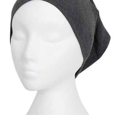 Dark Grey Mix Tube Bonnet