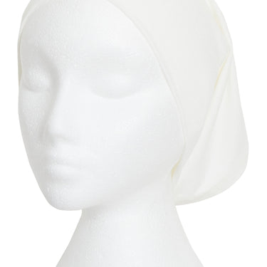 Off White Tube Bonnet