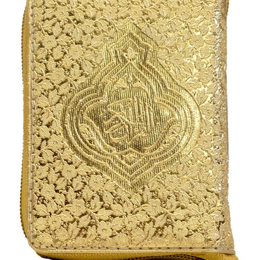 Gold Cover Zip Quran (139)