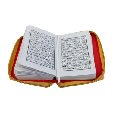 Gold Cover Zip Quran (139)