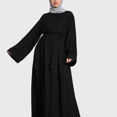 Black - Plain Abaya