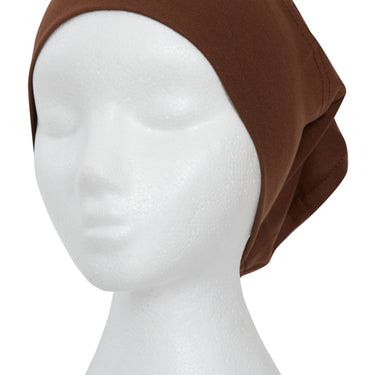 Brown Tube Bonnet