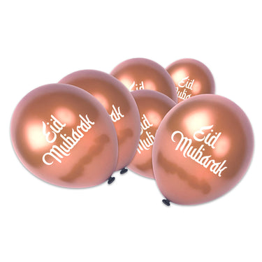 Metallic Bronze Eid Mubarak