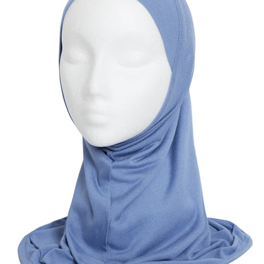 Grey Blue Womens Hijab