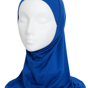 Royal Blue Girls Hijab