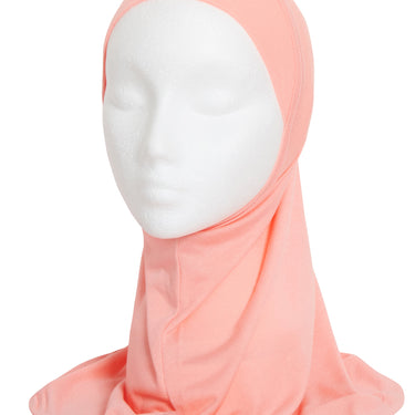 Salmon Pink Girls Hijab