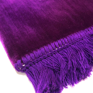 Velvet Prayer Mat - Purple