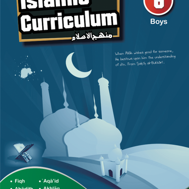 An Nasihah Islamic Curriculum Workbook 6 - Boys