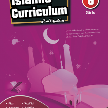 An Nasihah Islamic Curriculum Workbook 6 - Girls