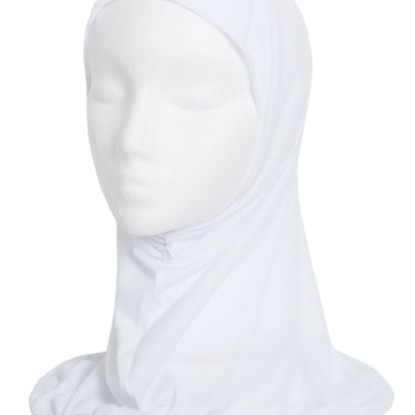 White Womens Hijab