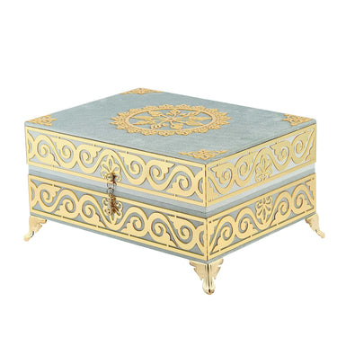 Premium Quran Gift Box Set - Baby Blue