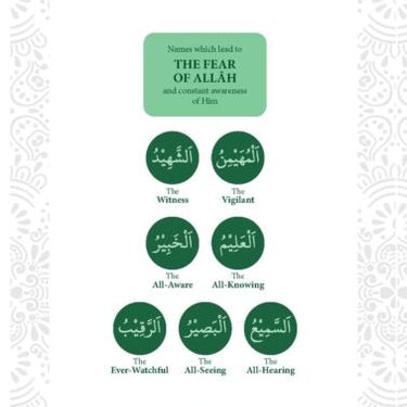 99 Names of Allah - English & Arabic Pocket Size